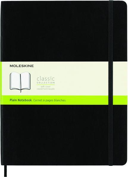 Produktbild Moleskine Notizbuch Classic Soft XLarge (Spezial, Blanko, Weicher Einband)
