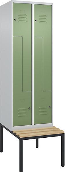 Actual product image C+P Z locker Classic PLUS bench seat (60 cm, 212 cm)
