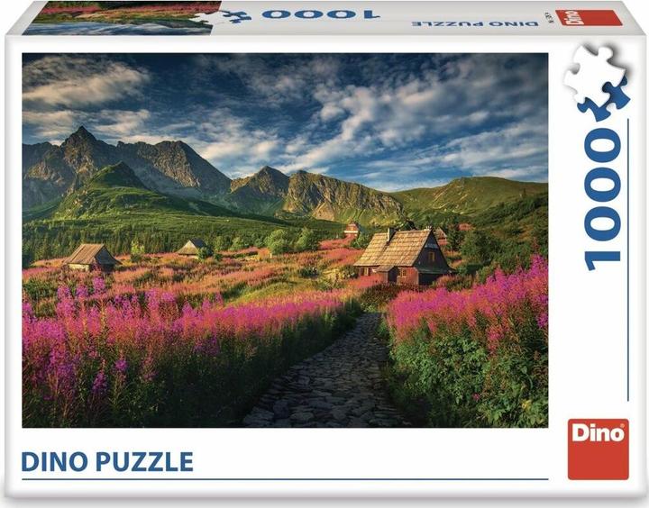 Actual product image Dino Puzzle Gasienic Valley 1000 Teile (1000 pieces)