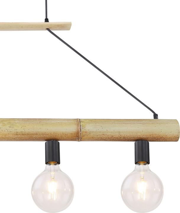 Actual product image Globo Pendant lamp Loreto black 4xE27 (E27)