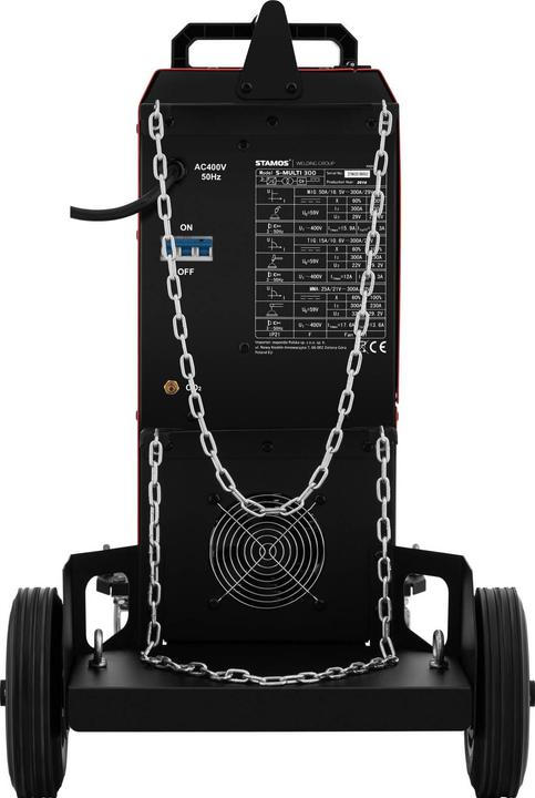 Actual product image Stamos Combined Welder - 300 A - 400 V - MIG/MAG - TIG - MMA -FCAW