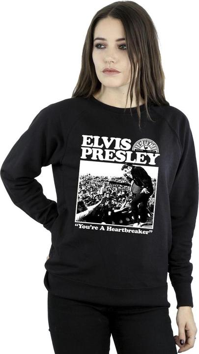 Actual product image Elvis Womens/Ladies A Heartbreaker Sweatshirt (XXL)