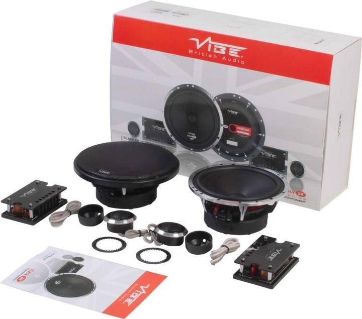 Produktbild Vibe BLACKAIR6C-V0 - Autospeakers - 16CM - 2 Weg Composet - 140W RMS - 91dB (16.50 cm)