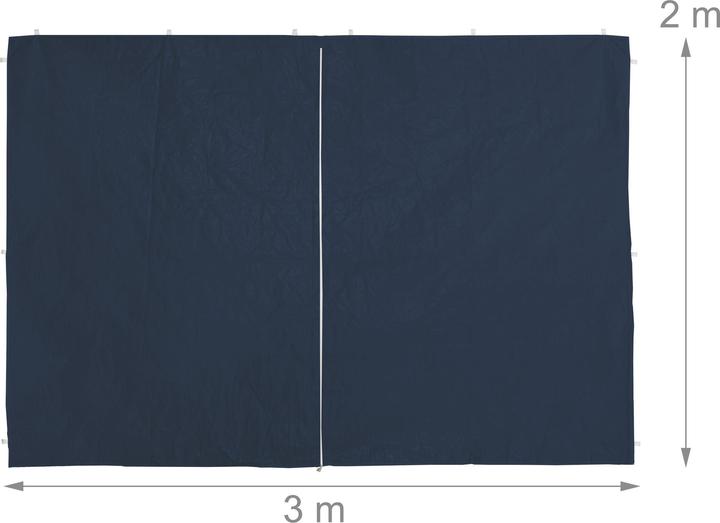 Actual product image Relaxdays 6x pavilion side wall (10 cm, 300 cm)
