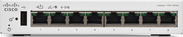 Actual product image Cisco Cat1200 8-p GE Desktop Ext PS PoE Input (8 Ports)