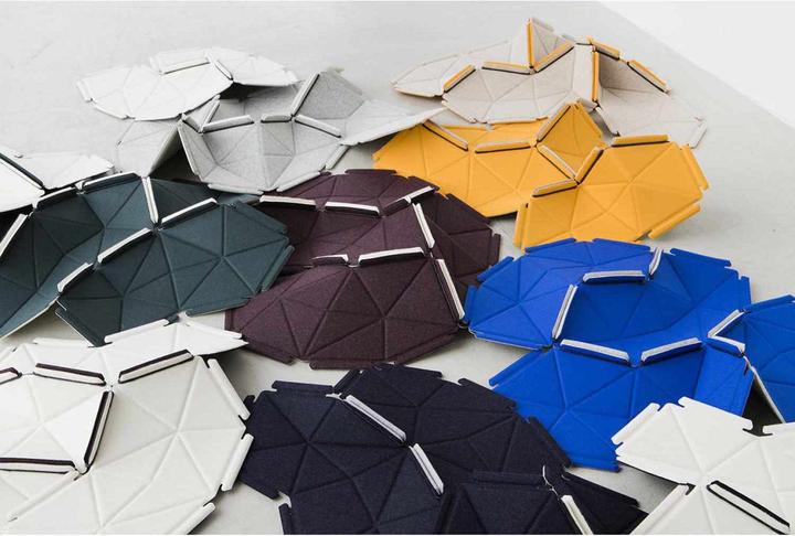 Actual product image Kvadrat Clouds textile module