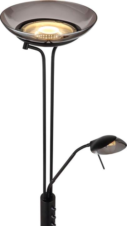 Actual product image Globo Ceiling Floodlight Metal Black Matt, 1xled