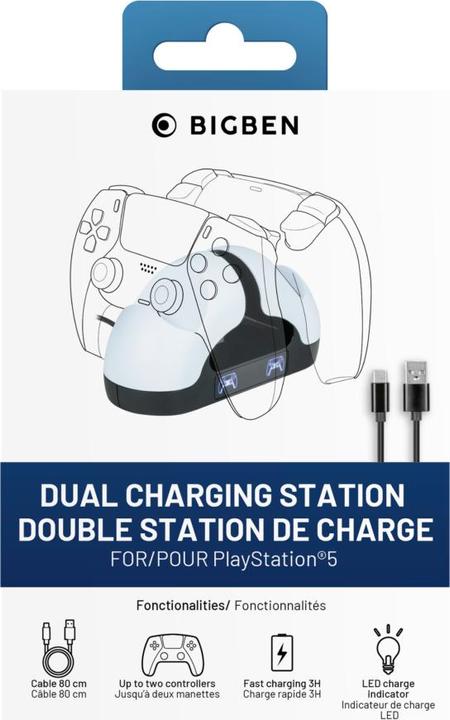 Actual product image Bigben USB Dual-Charger V3 (PS5)