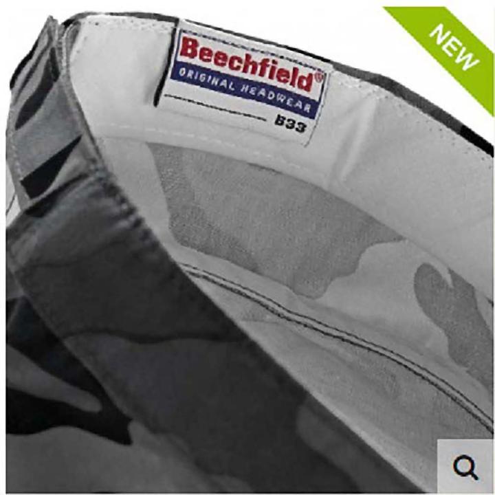 Produktbild Beechfield Kappe mit Tarnmuster (2 StückPackung) (One Size)