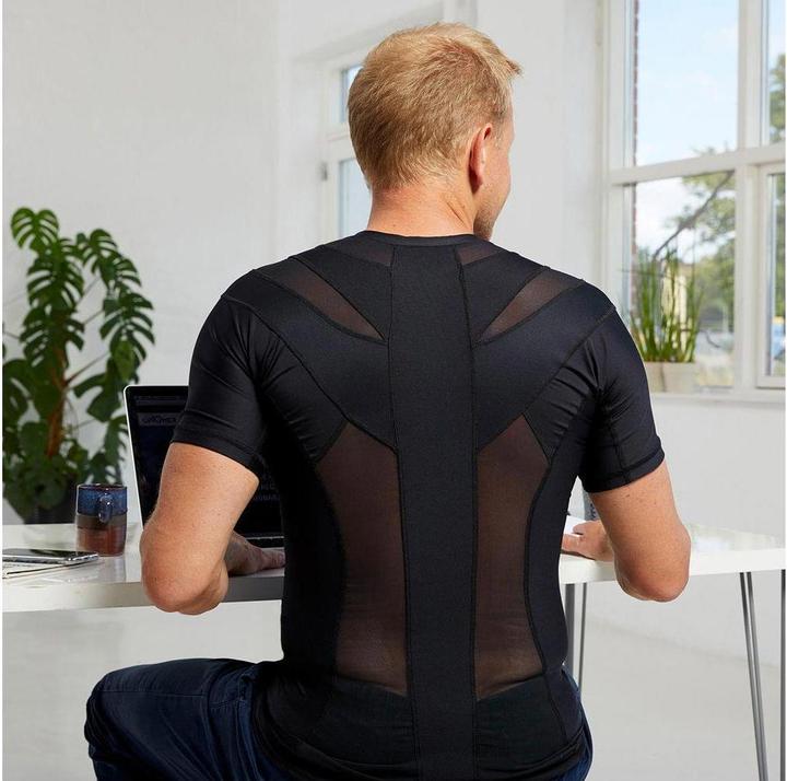 Produktbild Anodyne Posture Shirt 2.0 Zipper Herren schwarz M (M)
