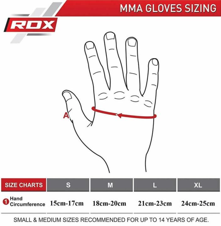 Produktbild Rdx MMA Handschuhe F6 KARA (4 OZ, L)