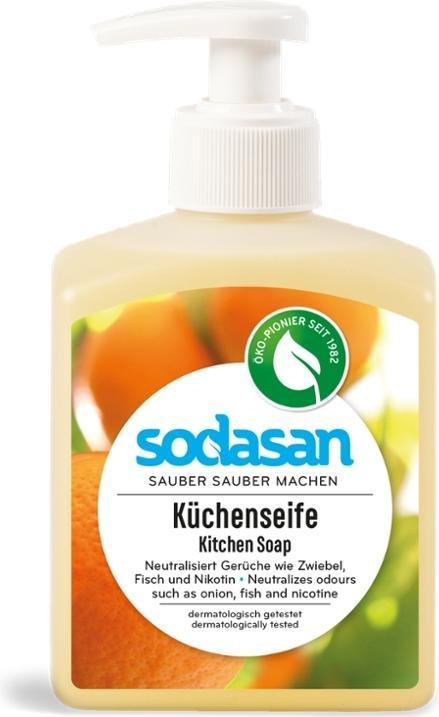 Sodasan Küchenseife Bio (Flüssigseife, 300 ml)