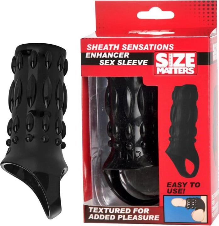 Actual product image Bijoux Indiscrets Enhancer Sex Sleeve