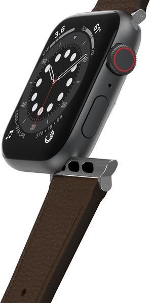 Produktbild OtterBox Symmetry Cactus Leather Watch Band für Apple Watch 9/8/7 45mm (42 mm, 45 mm, 44 mm, Veganes Leder, Watch Series 3 42mm, Apple Watch Series 10)