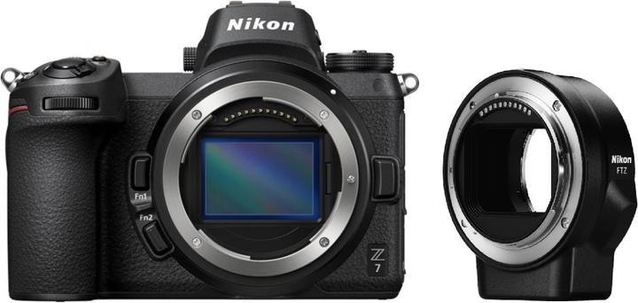 Image du produit Nikon Boîtier Z 6 + adaptateur pour monture FTZ (24.50 Mpx, Plein format)