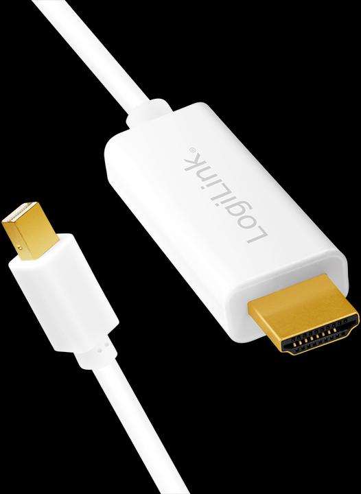 Immagine prodotto LogiLink Da Mini DisplayPort a HDMI (2 m, DisplayPort)