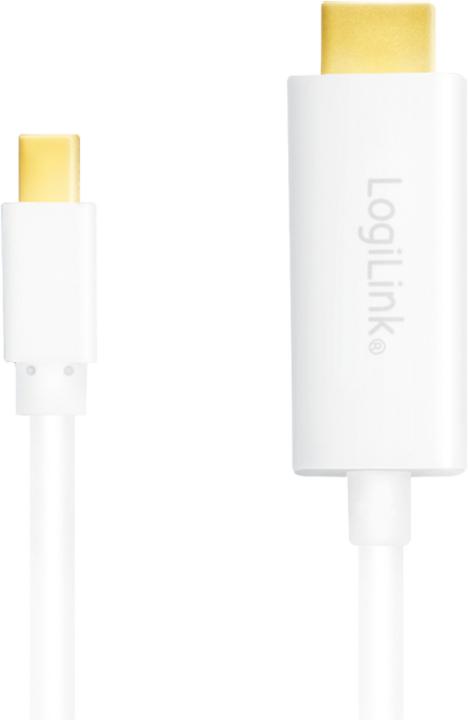 Immagine prodotto LogiLink Da Mini DisplayPort a HDMI (2 m, DisplayPort)