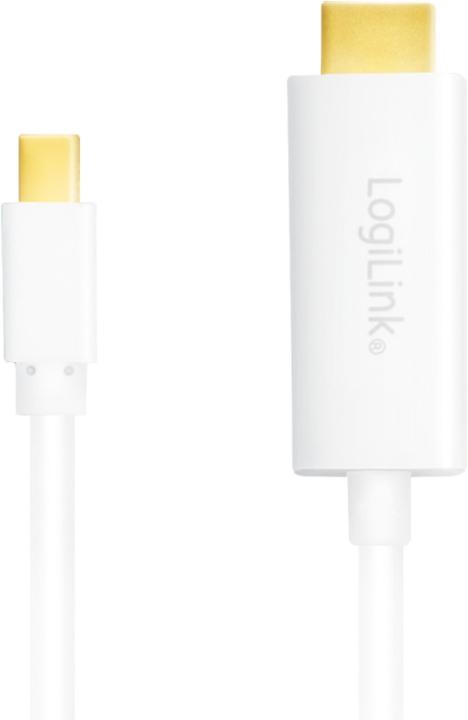 Actual product image LogiLink Mini DisplayPort — HDMI (Typ A) (3 m, DisplayPort)