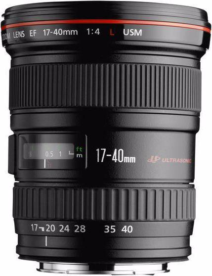 Canon EF 17-40mm f/4L USM (Canon EF, Plein format)