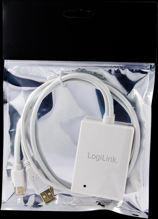 Immagine prodotto LogiLink Mini DisplayPort USB Audio a HDMI (Audio, Mini DP, 60 cm)
