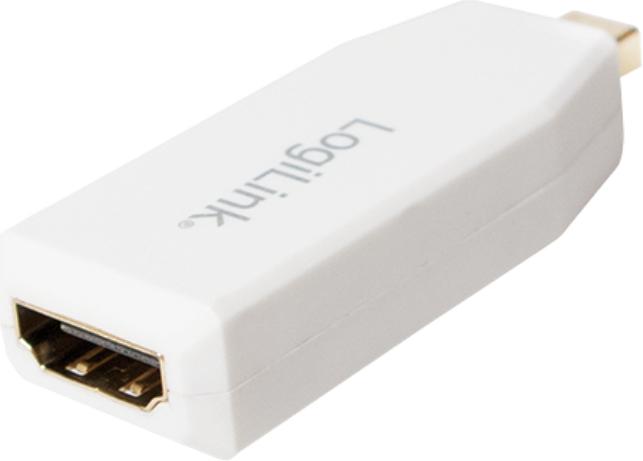 Produktbild LogiLink 4K Mini DisplayPort 1.2 auf HDMI (HDMI, 6.10 cm)