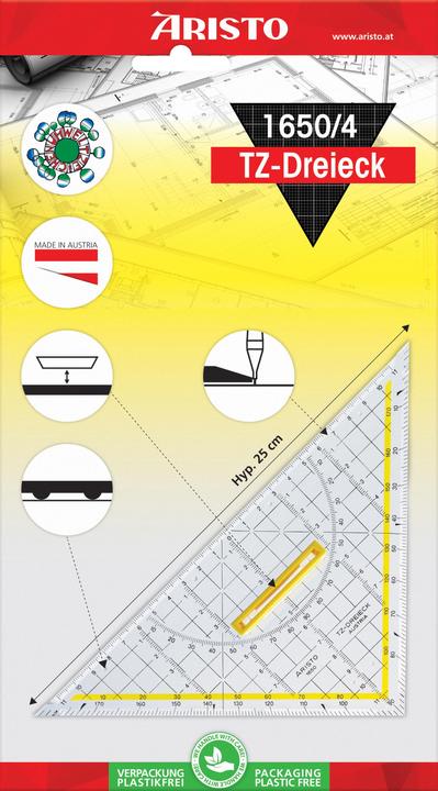 Immagine prodotto Aristo Angolo 25cm 1650/4 in plexiglass (250 mm)