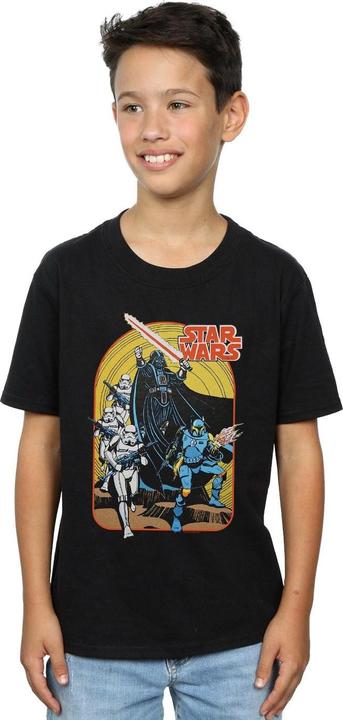Immagine prodotto Star Wars Vintage Comic Scene Maglietta Ragazzi (152, 158)