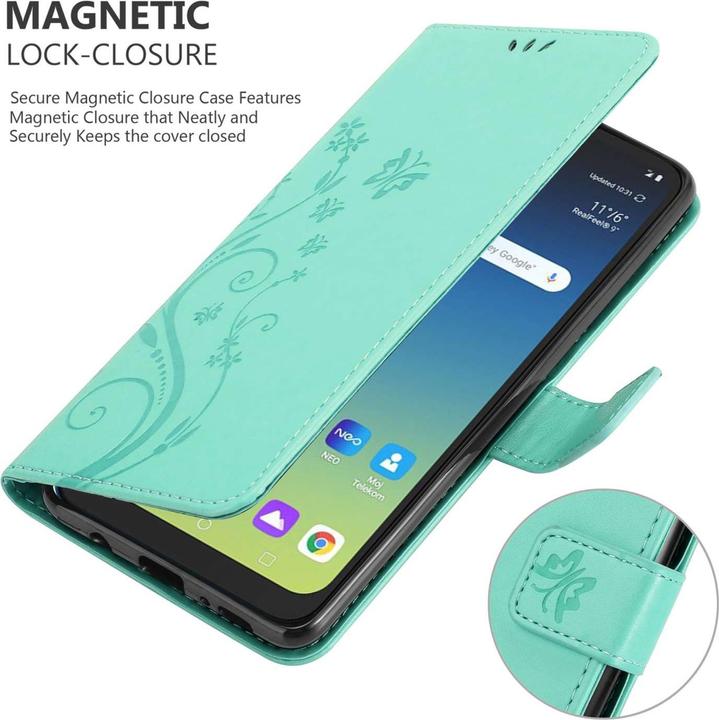 Produktbild Cadorabo Hülle für LG K40S mit Blumen Muster (LG K40s)