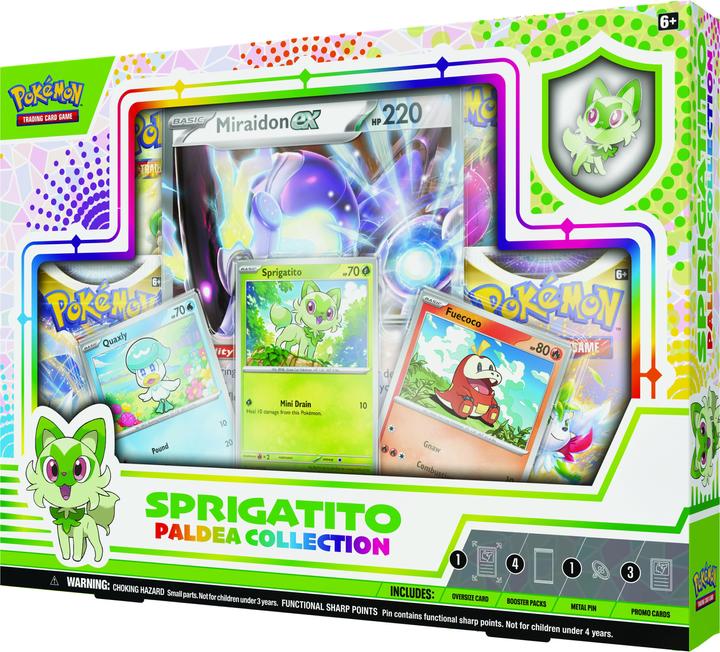 Actual product image Pokémon Paldea Box (English, Box Set & Collection)