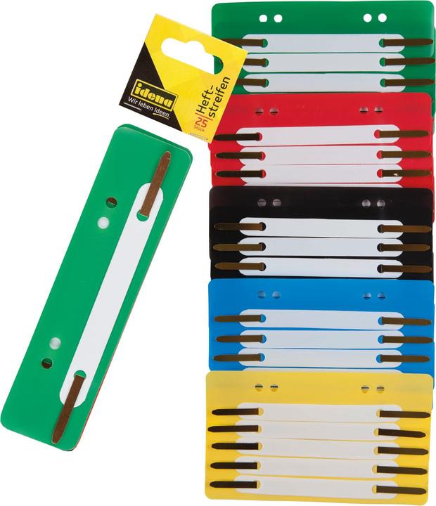 Image du produit Idena Bande d'agrafes de 25 couleurs assorties