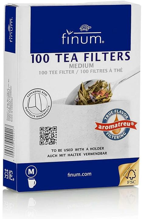 Actual product image Finum Teefilter