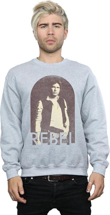 Immagine prodotto Star Wars Han Solo Rebel Felpa Uomo (M)