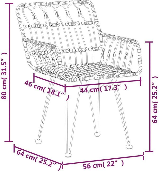 Produktbild VidaXL Elkana (100 cm)