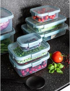 Actual product image Curver Smart Fresh Eco rectangular storage box (8 x 25 x 34 cm)