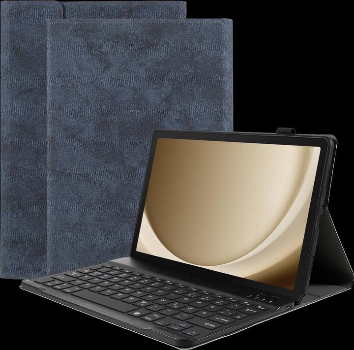 Produktbild Cazy Tastatur Hülle Kompatibel mit Samsung Galaxy Tab A9+ - Schutz Etui mit magnetisch Abnehmbarer (DE, Galaxy Tab A9+)