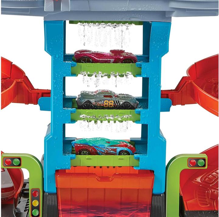 Actual product image Hot Wheels HW City Mega Tower Car Wash