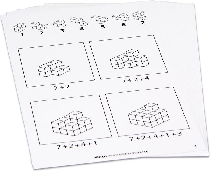Produktbild Betzold Soma-Würfel-Karteien (Deutsch)