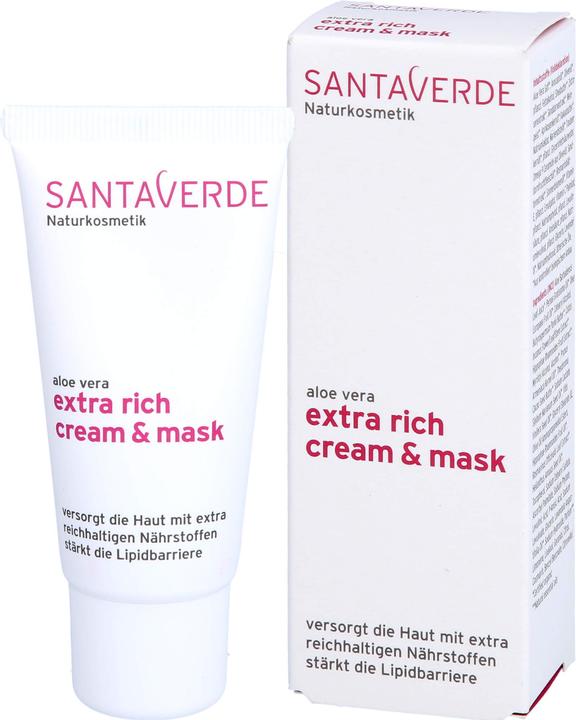 Produktbild SantaVerde Aloe Vera Extra Rich Cream Mask (30 ml)