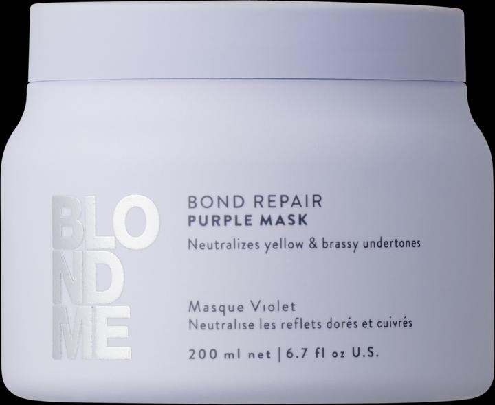 Immagine prodotto Schwarzkopf Professional BLONDME Bond Repair Lila Maske (200 ml)
