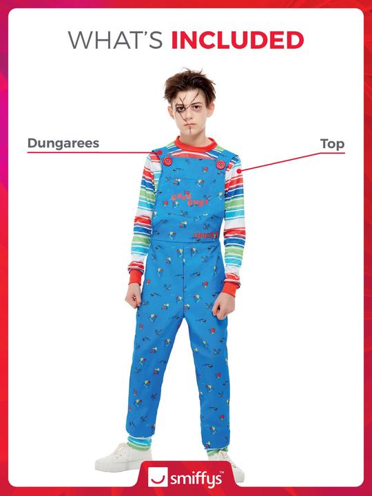 Image du produit Smiffys Jeu D'enfant: Chucky (128, 134, 140, 130 B)