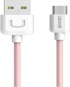 Image du produit Usams US-SJ098 U-Turn Durable TPE Universal Micro USB to USB Data&Fast 2A Charger Cable 1m (1 m)