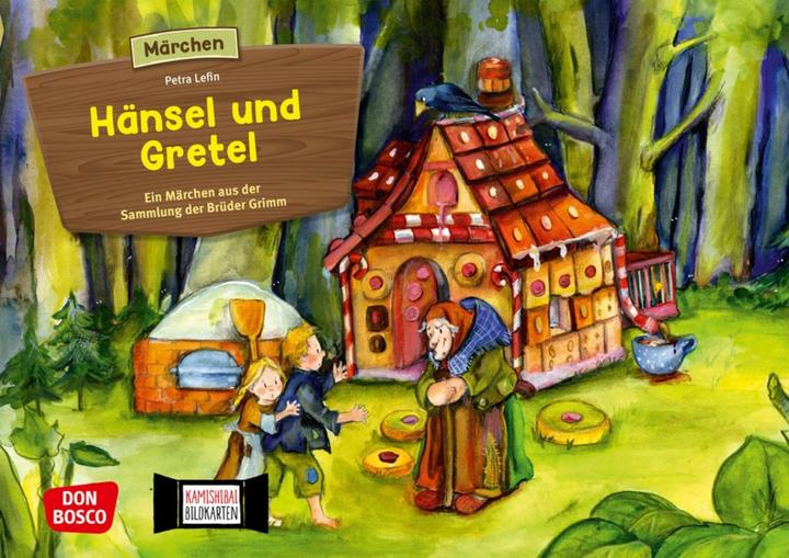 Produktbild Bildkarten für unser Erzähltheater: Hänsel und Gretel (Deutsch, Grimm, Wilhelm, Petra Lefin, 2022)