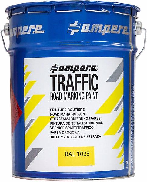 Immagine prodotto Ampere Vernice spartitraffico, secchio da 5 kg, giallo. (Giallo, 3.03 l)