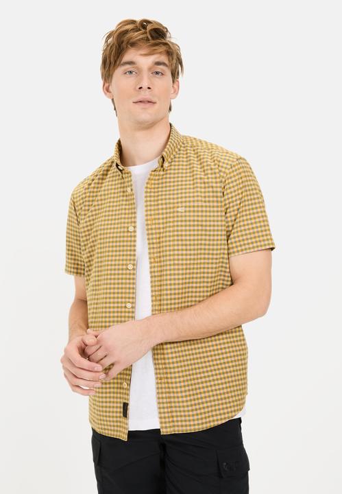 Produktbild Camel Active Kariertes Kurzarmhemd aus Baumwolle (XL)