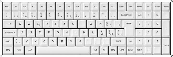 Produktbild Iqunix F96 KAT (CH, Kabelgebunden, Kabellos)