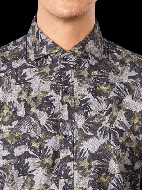 Produktbild Joop! Jeans Long Sleeve Hanjo Shirt Cotton Medium Grey (S)
