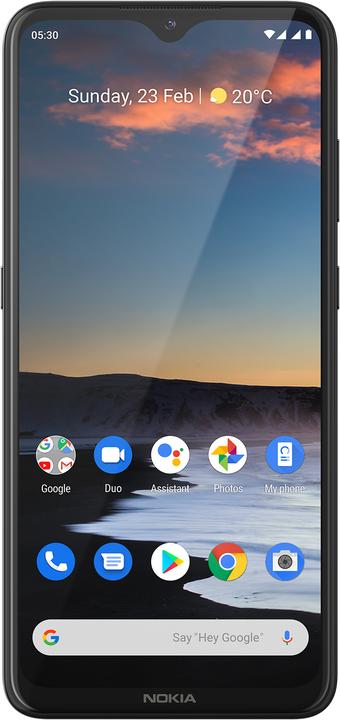 Produktbild Nokia 5.3 (64 GB, Charcoal, 6.55", Dual SIM, 13 Mpx, 4G)