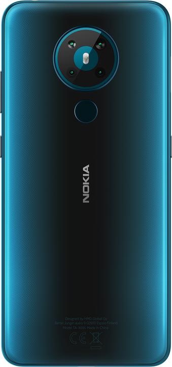 Produktbild Nokia 5.3 (64 GB, Cyan, 6.55", Dual SIM, 13 Mpx, 4G)