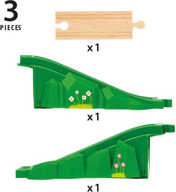Produktbild Ravensburger BRIO World - 36107 Modulare Brücke | Zugset-Zubehör für Kinder ab 3 Jahren