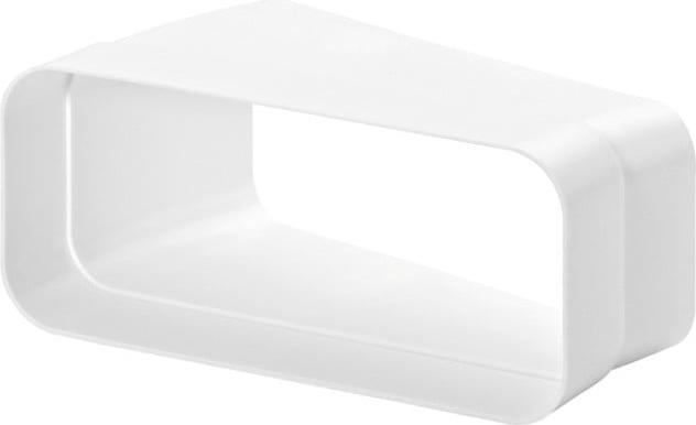 Produktbild V-Zug Bogen 15°, horizontal für Flachkanal, B 227 x H 94 x T 138 mm 1157479